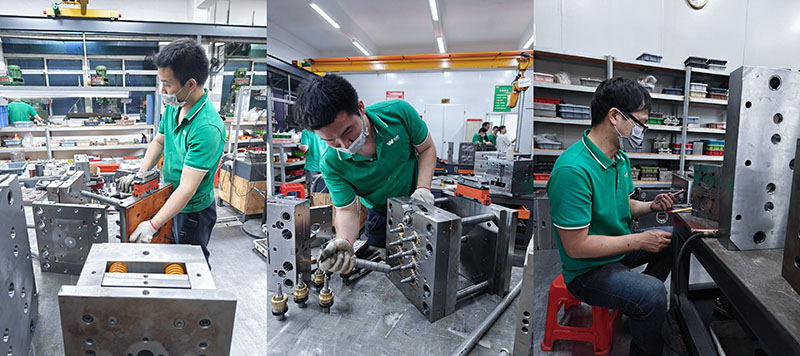 從3次試模問(wèn)題看注塑模具供應(yīng)商選擇與合同風(fēng)險(xiǎn)規(guī)避-三張模具圖拼圖展示