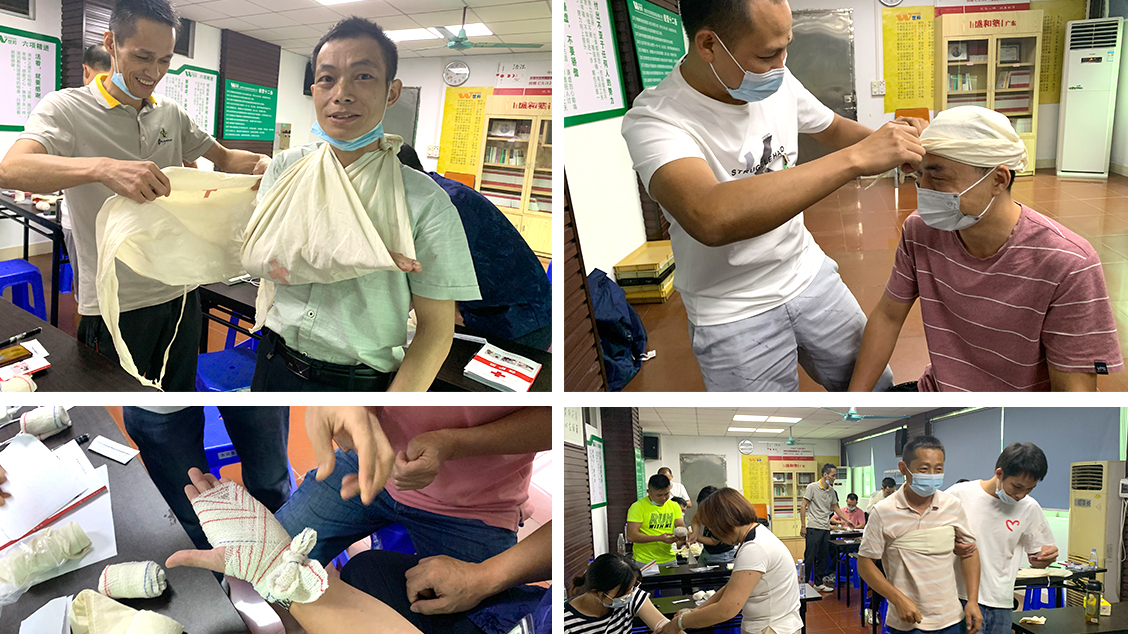 ? 世邦注塑模具加工工廠開展應(yīng)急救護培訓(xùn)