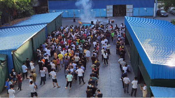 防患于未“燃”，世邦注塑模具制造廠消防演習(xí)