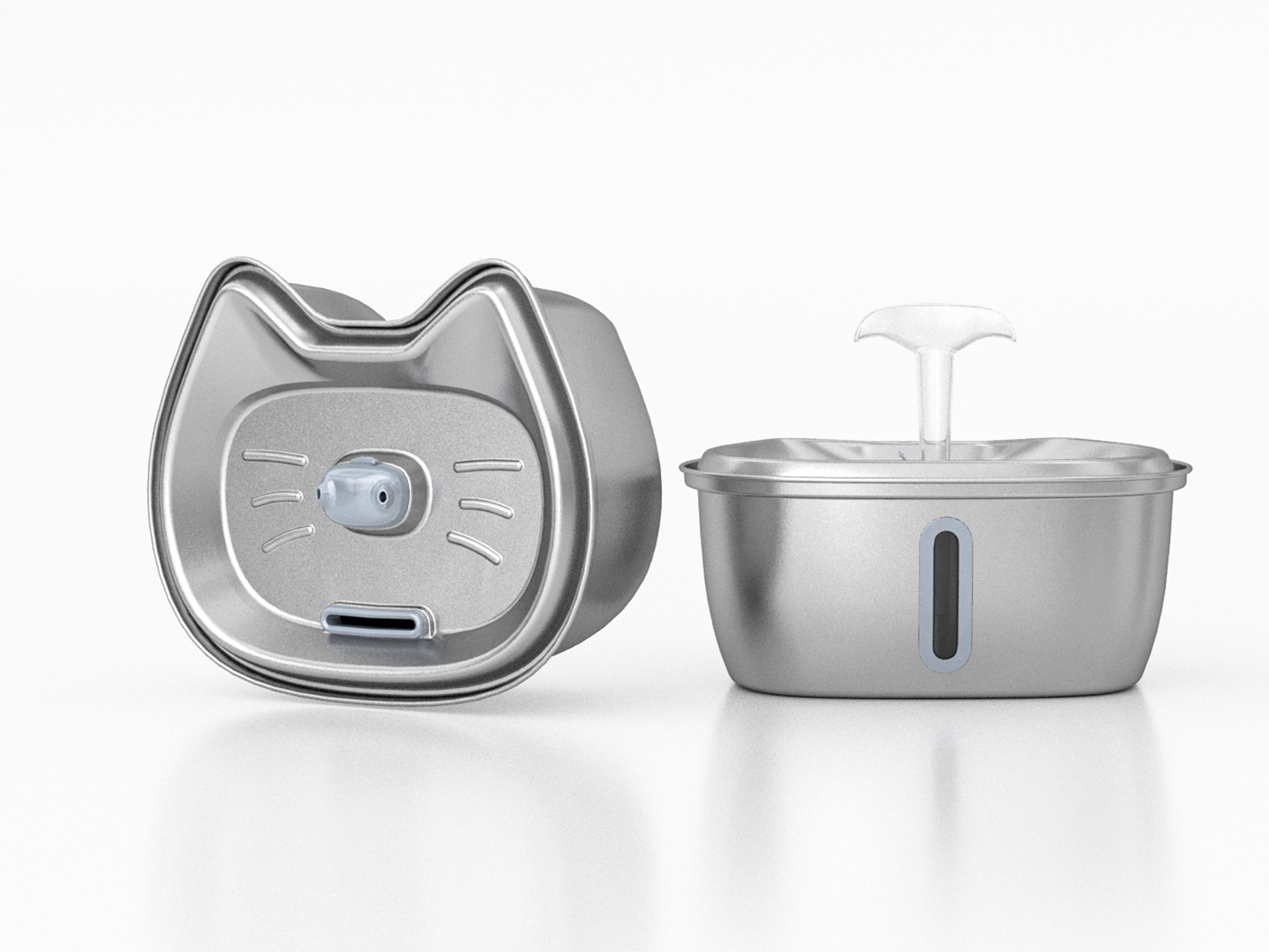 寵物不銹鋼自動飲水器