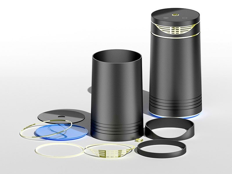 車載香薰器塑膠件外殼開模注塑